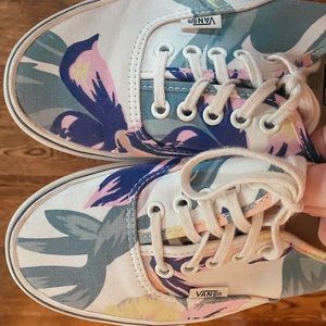 Floral Vans